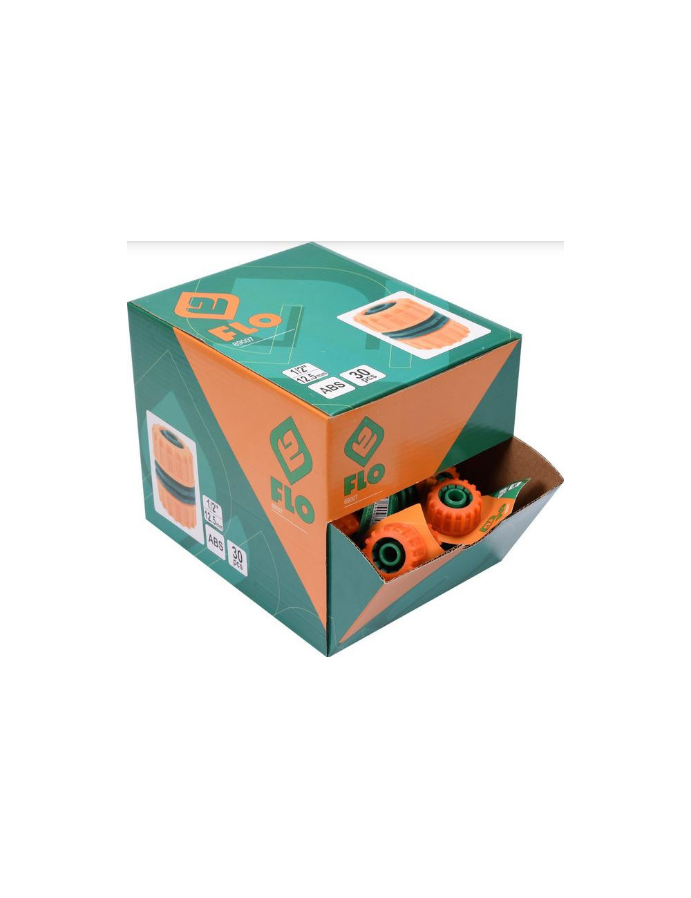 FLO ŁĄCZNIK WĘŻA 1/2" BOX 30szt. 89007