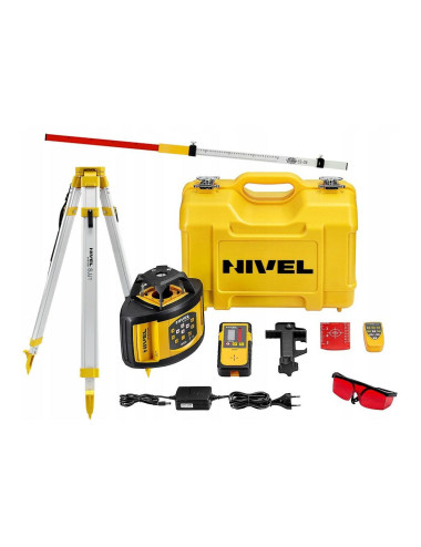 NIVEL SYSTEM NIWELATOR LASEROWY NL520 + RD700