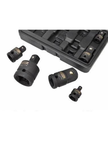 AWTOOLS ZESTAW REDUKCJI UDAROWYCH 6szt. CrMo BLACK LINE