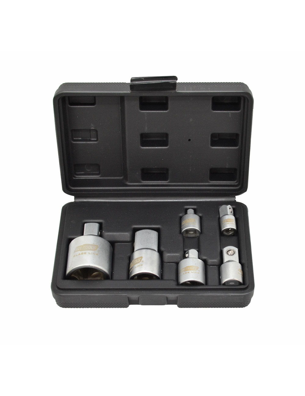 AWTOOLS ZESTAW REDUKCJI UDAROWYCH 6szt. CRV BLACK LINE