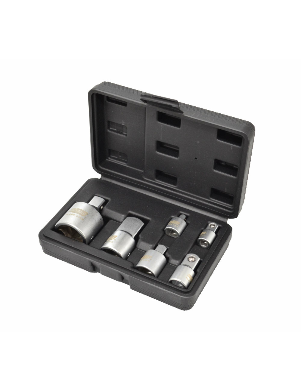 AWTOOLS ZESTAW REDUKCJI UDAROWYCH 6szt. CRV BLACK LINE