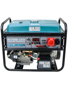 KÖNNER & SÖHNEN GENERATOR PRĄDOTWÓRCZY BENZYNOWY 5,0kW 400V KS 7000E-3 ATS