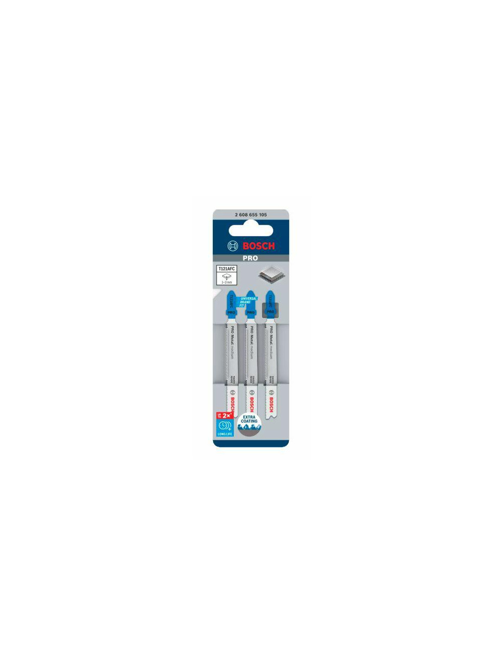 BOSCH BRZESZCZOT T PRO METAL MEDIUM T121AFC 92 mm 3szt.