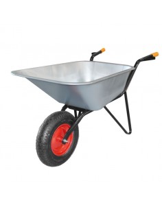 TACZKA OGRODOWA 80L. OCYNKOWANA SPAWANA