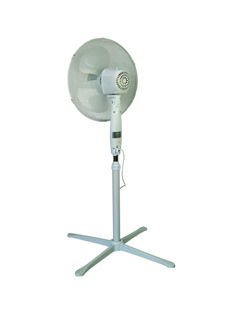 VOLTENO WENTYLATOR PODŁOGOWY BIAŁY 40cm PODSTAWA KRZYŻAK