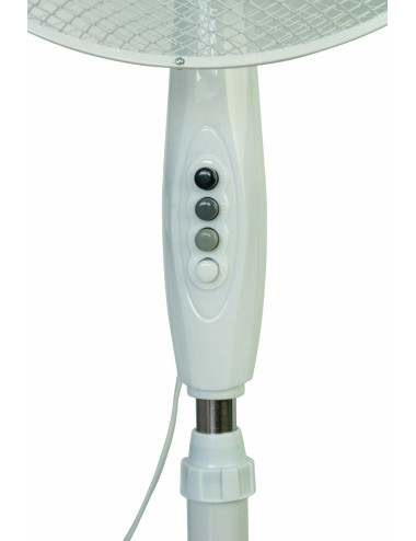 VOLTENO WENTYLATOR PODŁOGOWY BIAŁY 40cm PODSTAWA KRZYŻAK