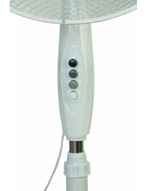 VOLTENO WENTYLATOR PODŁOGOWY BIAŁY 40cm PODSTAWA KRZYŻAK