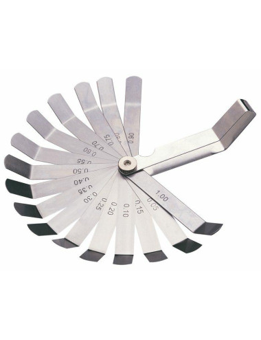 SATA SZCZELINOMIERZ LISTKOWY 16 PŁYTKI GIĘTE