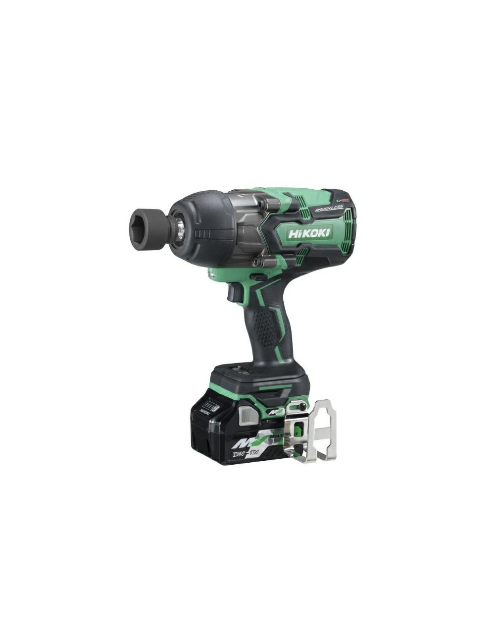 HIKOKI KLUCZ UDAROWY 36V WR36DB WRZ 1/2" 1050Nm 2x2,5Ah MV BL IP56 HSC