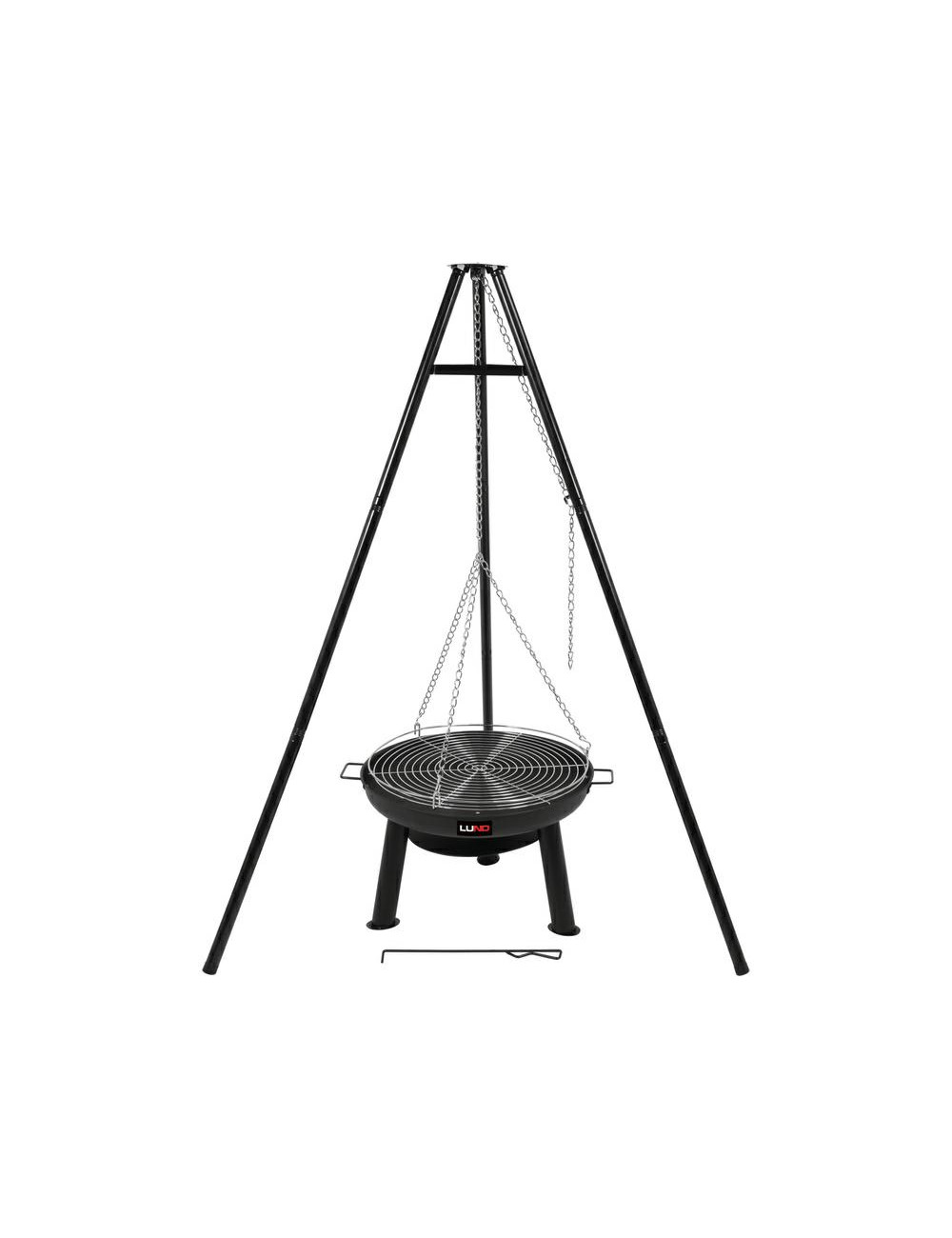 LUND GRILL WISZĄCY NA TRÓJNOGU RUSZT 61cm