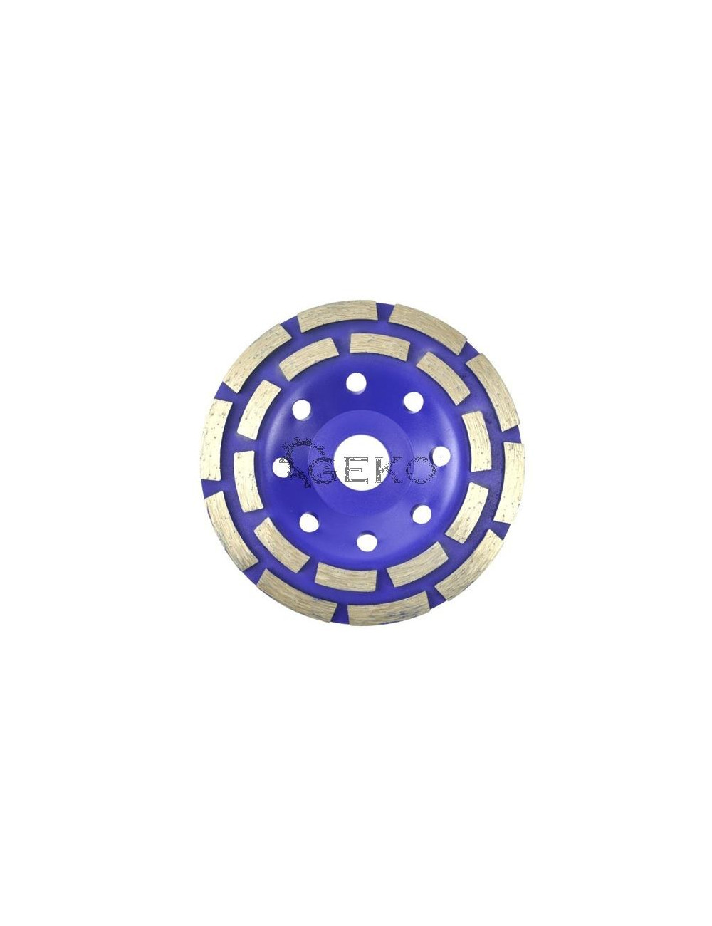 TARCZA DO SZLIFOWANIA BETONU 125mm SEGMENTOWA, DWURZĘDOWA