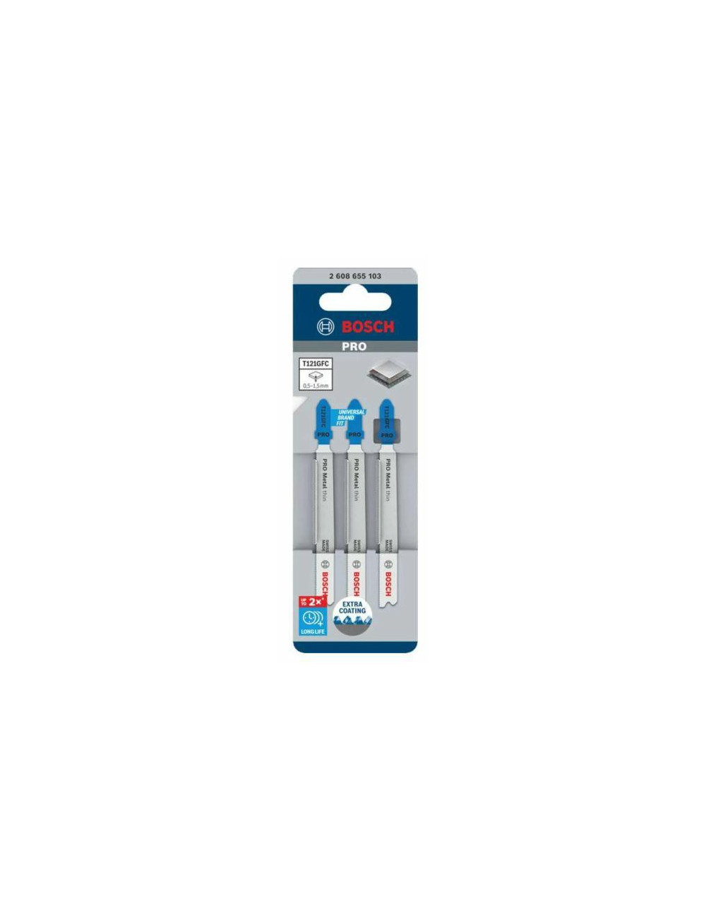 BOSCH BRZESZCZOT T PRO METAL THIN T121GFC 92 mm 3szt.