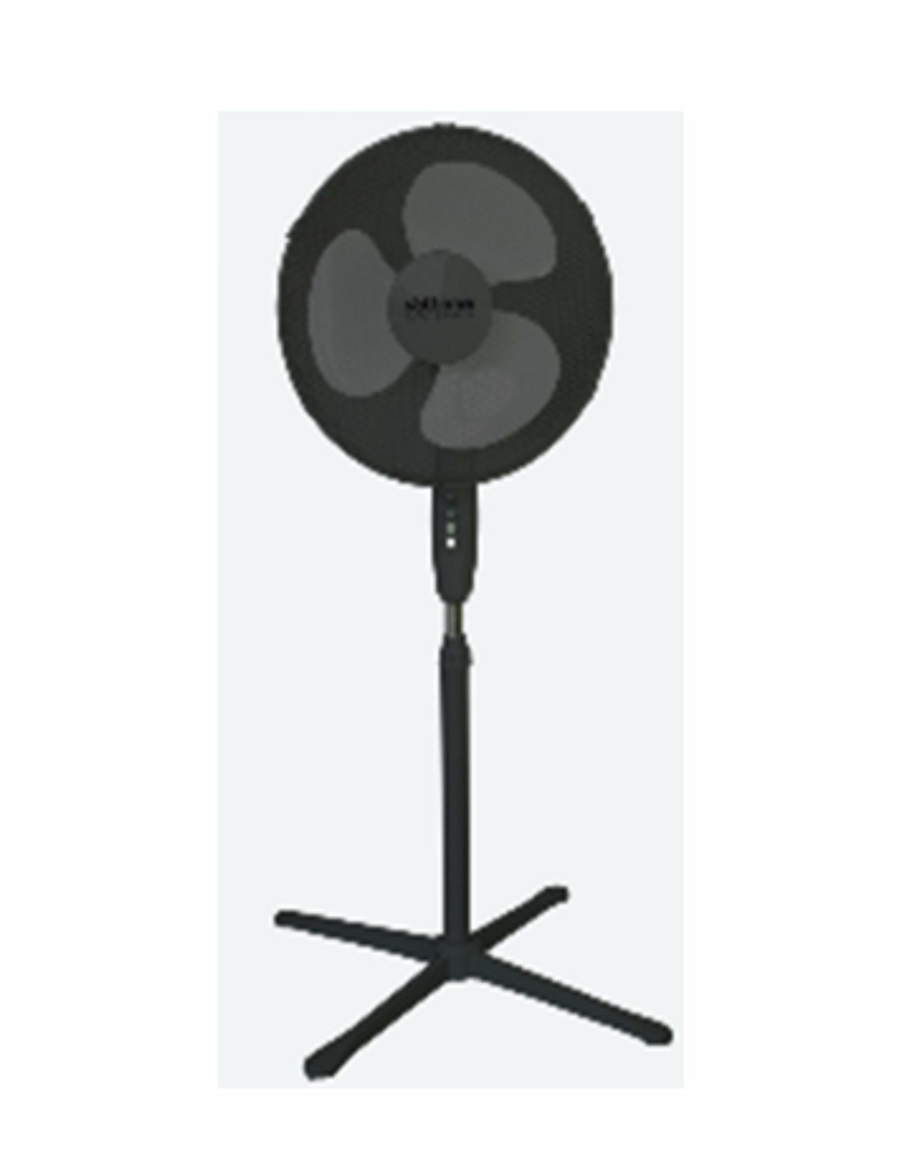 VOLTENO WENTYLATOR PODŁOGOWY CZARNY 40cm PODSTAWA KRZYŻAK