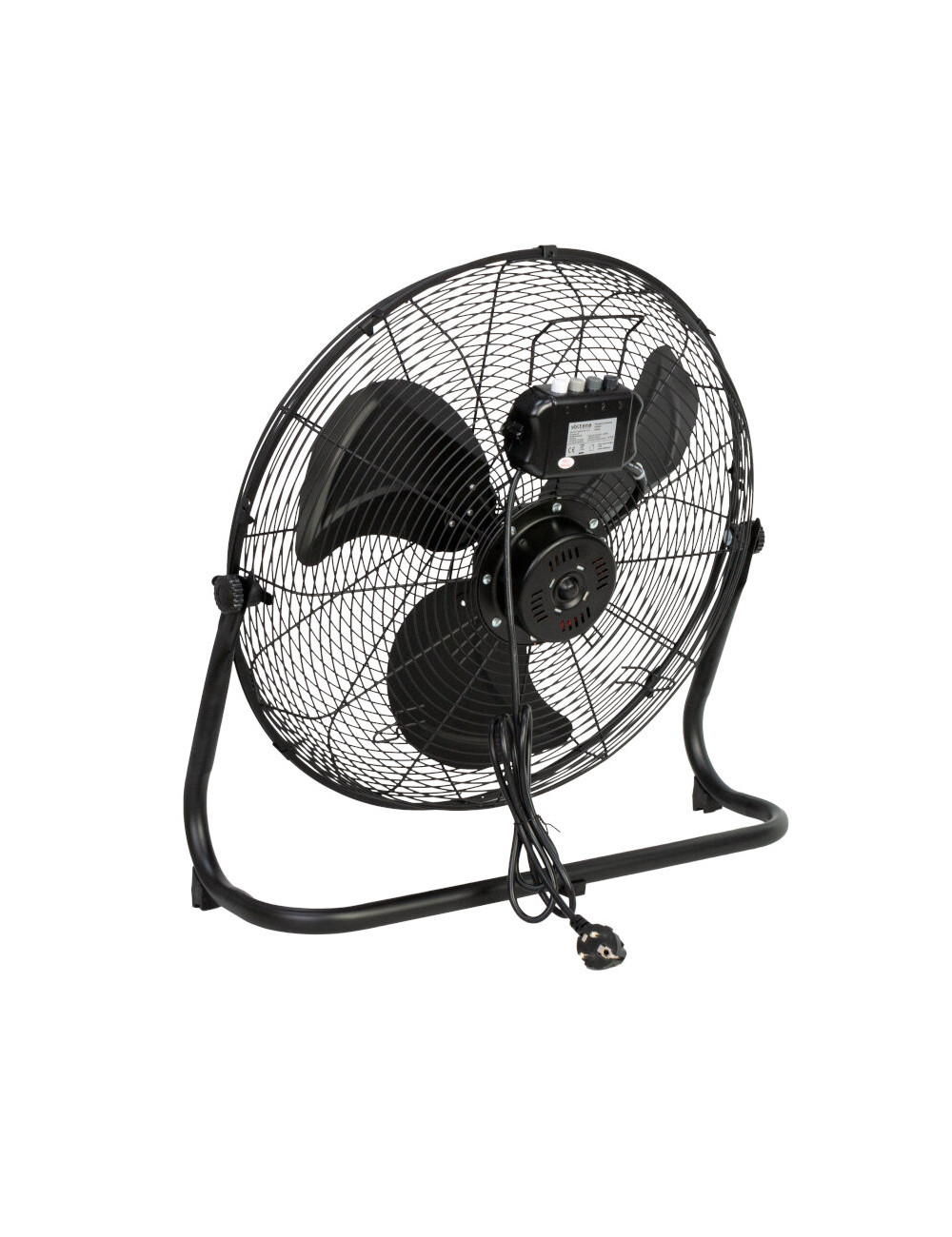 VOLTENO WENTYLATOR-CYRKULATOR PODŁOGOWY CZARNY 50W