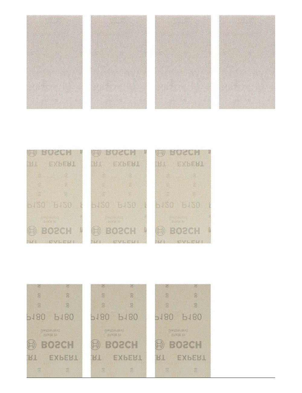 BOSCH SIATKA ŚCIERNA 133mm EXPERT M480 10szt.