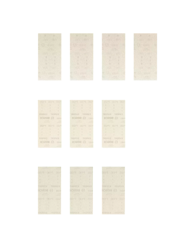 BOSCH SIATKA ŚCIERNA 186mm EXPERT M480 10szt.