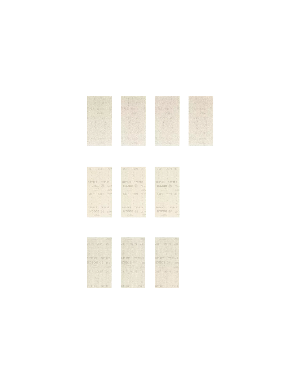 BOSCH SIATKA ŚCIERNA 186mm EXPERT M480 10szt.