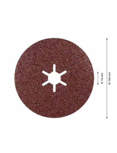 BOSCH FIBRA KRĄŻEK EXPERT PRISMA XL R781 125 gr. 80 5szt.