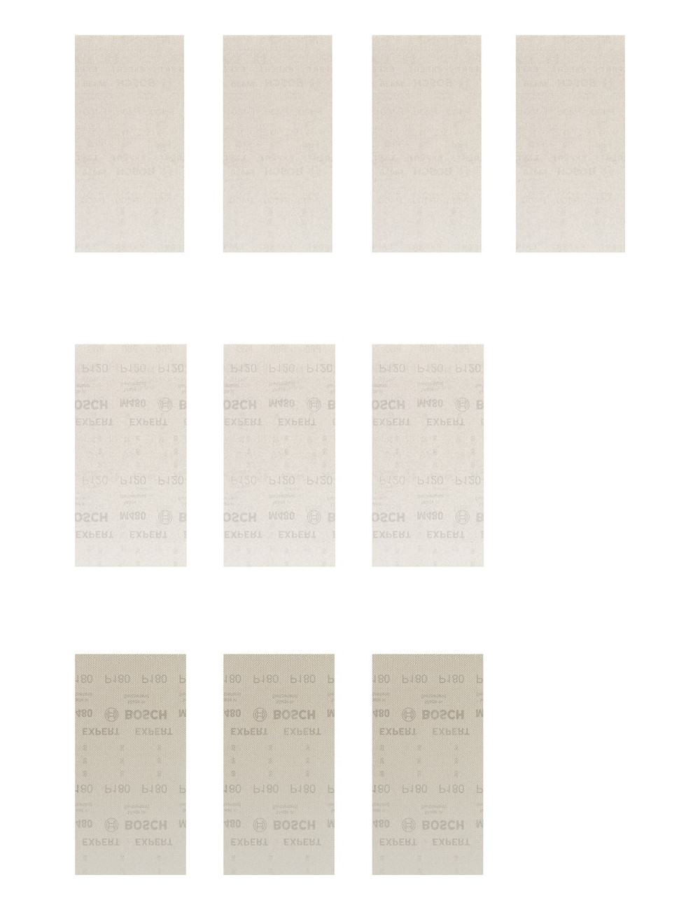 BOSCH SIATKA ŚCIERNA 115x230mm EXPERT M480 10szt.