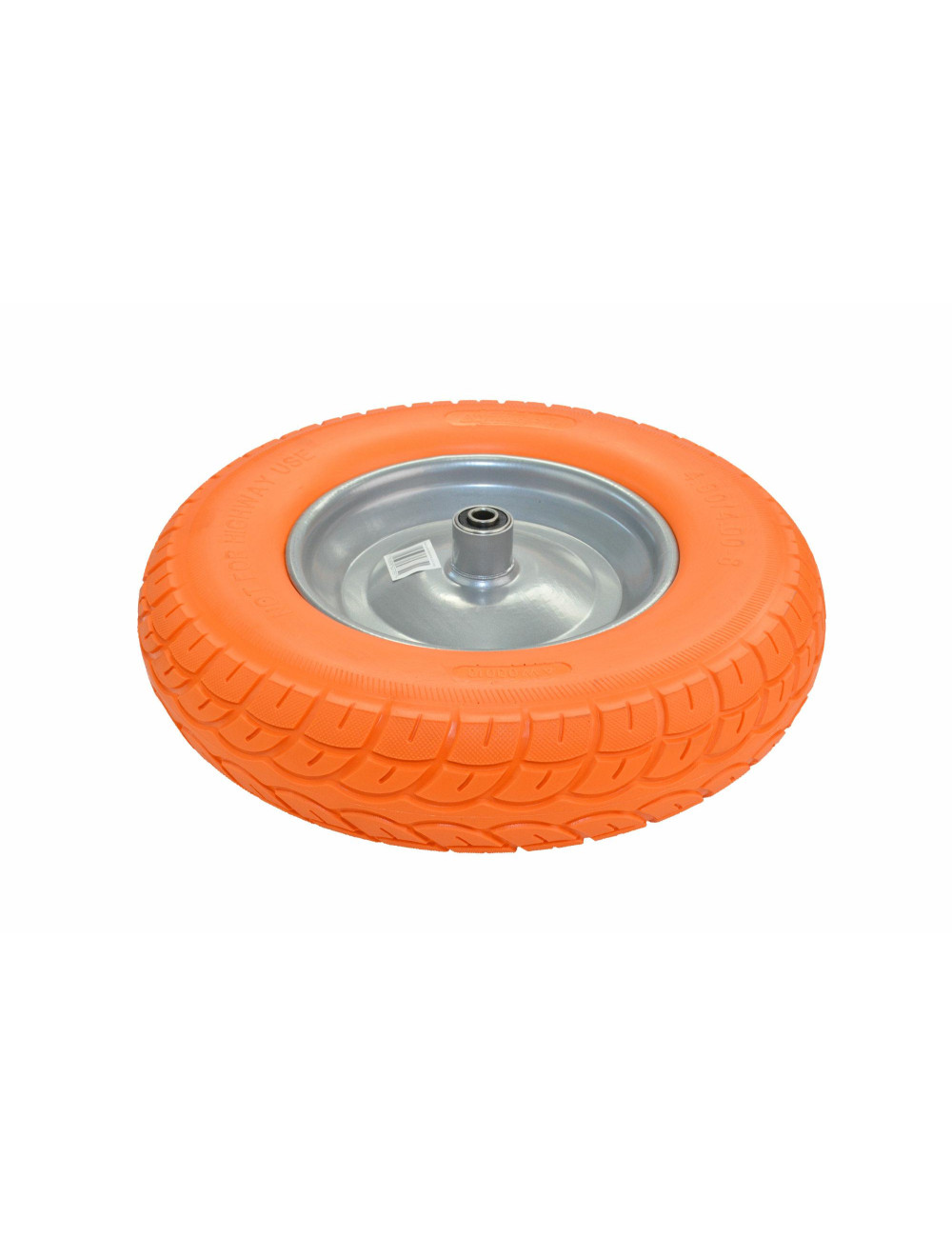 AWTOOLS KOŁO DO TACZKI PNEUMATYCZNE PIANKOWE 400 LEKKIE, FELGA METAL, ŁOŻYSKO + OŚ