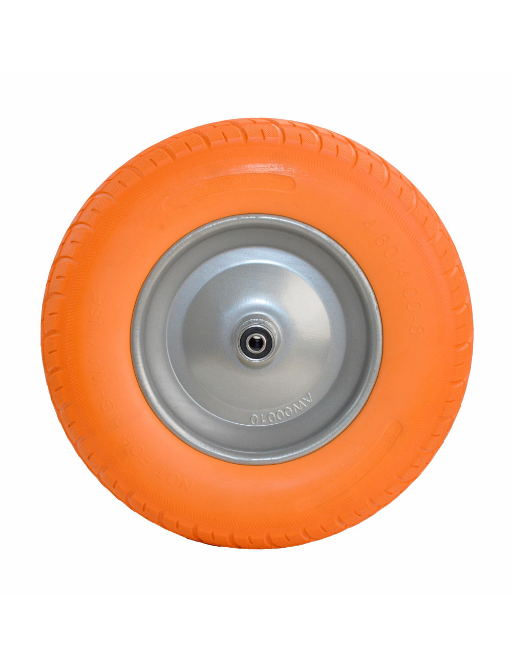 AWTOOLS KOŁO DO TACZKI PNEUMATYCZNE PIANKOWE 400 LEKKIE, FELGA METAL, ŁOŻYSKO + OŚ