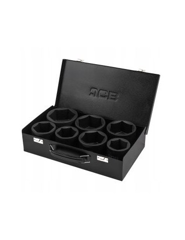 JCB NASADKI UDAROWE 6K 1" 7szt. (46-75mm)