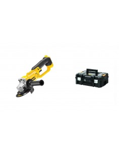 DEWALT SZLIFIERKA KĄTOWA 18V LI-ION 125mm BEZ AKUMULATORÓW I ŁADOWARKI WALIZKA TSTAK DCG412NT