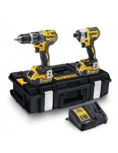DEWALT.ZESTAW COMBO 18V (DCD796+DCF887) 2x5,0Ah TOUGH SYSTEM DCK266P2