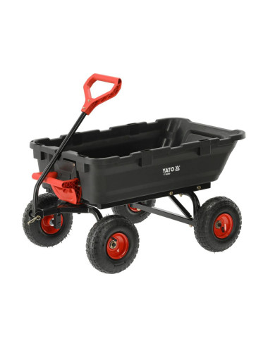 YATO WÓZEK OGRODOWY Z WYWROTKĄ XL 350kg