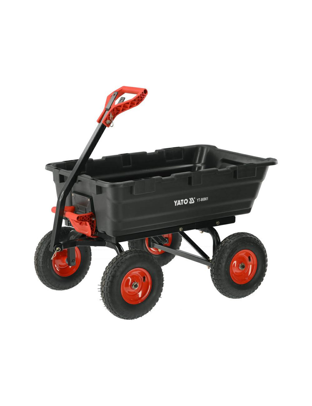 YATO WÓZEK OGRODOWY Z WYWROTKĄ XXL 550kg