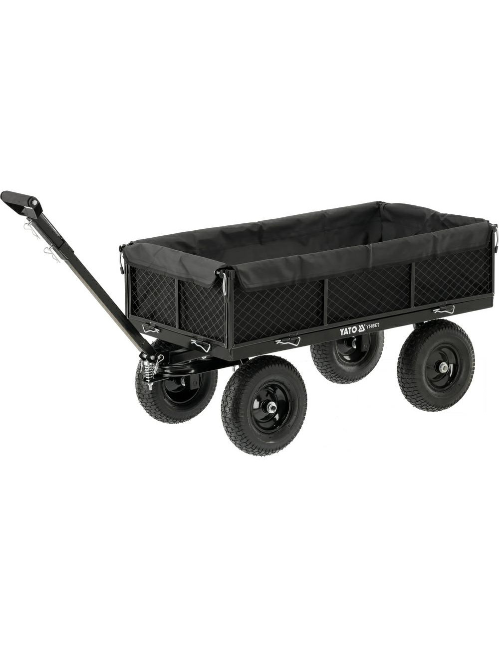 YATO WÓZEK OGRODOWY XL 450kg Z POKROWCEM