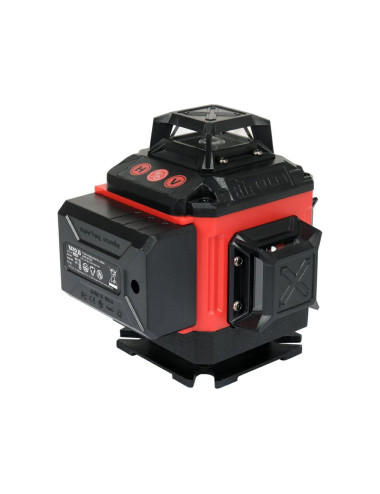 YATO LASER ZIELONY 16 LINIOWY 4D Z AKCESORIAMI