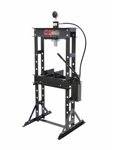 AWTOOLS PRASA HYDRAULICZNA Z MANOMOMETREM 30T PODWÓJNY TŁOK