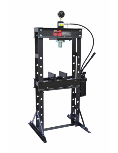 AWTOOLS PRASA HYDRAULICZNA Z MANOMOMETREM 30T PODWÓJNY TŁOK