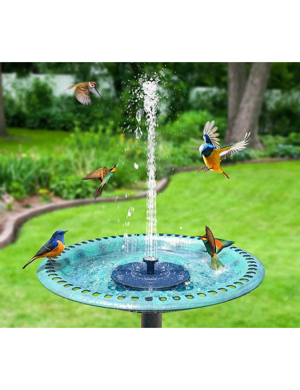 VOLTENO LAMPKA SOLARNA FONTANNA PŁYWAJĄCA PALMO