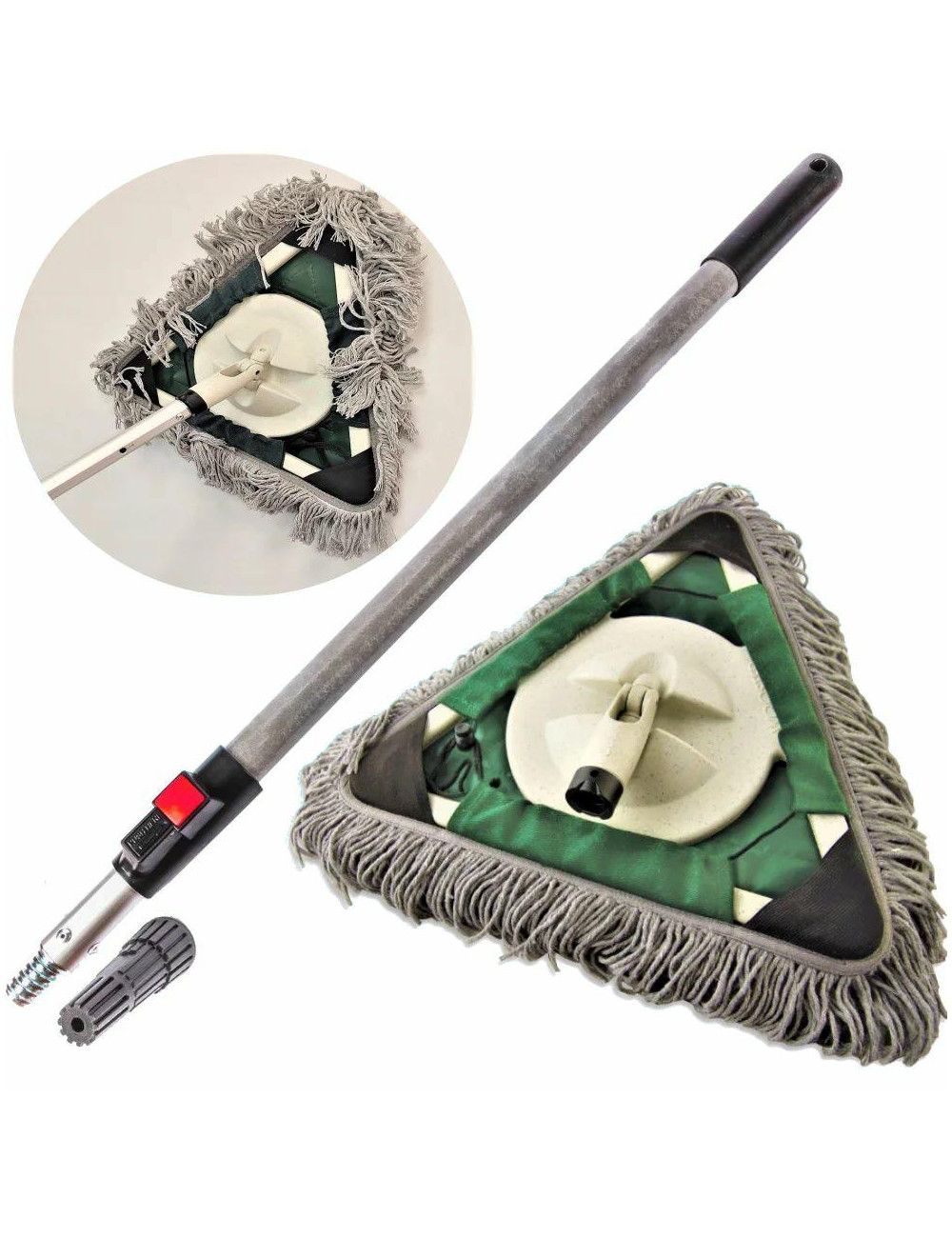 WOOSTER MOP DO CZYSZCZENIA GŁADZI + KIJ TELESKOPOWY 1-2m