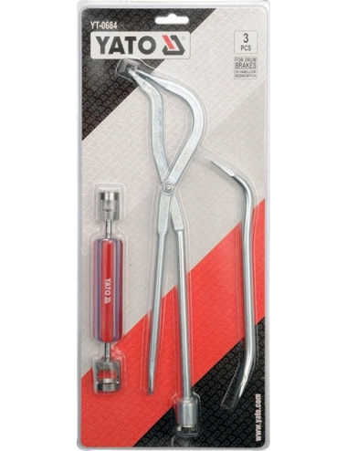 YATO ZESTAW DO MONTAŻU SZCZĘK HAMULCOWYCH 0684