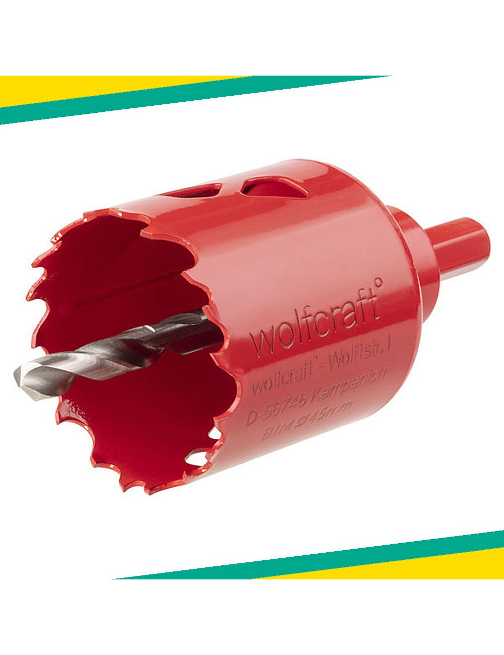 WOLFCRAFT OTWORNICA BIM 22mm KOMPLETNA