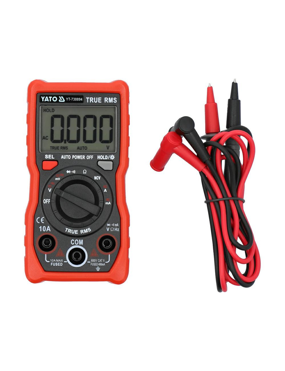 YATO MIERNIK CYFROWY TRUE RMS LCD 4000