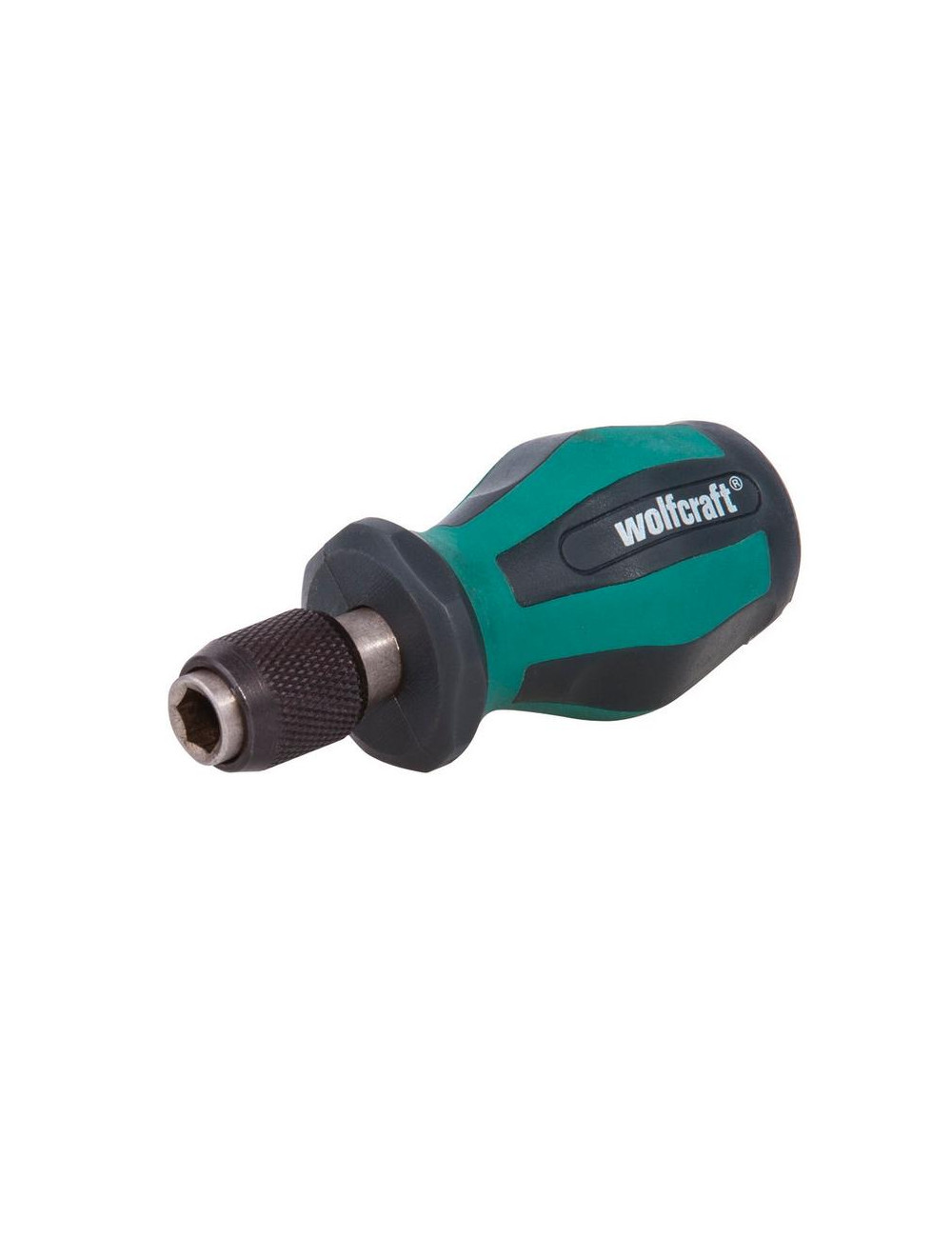 WOLFCRAFT WKRĘTAK Z UCHWYTEM KOŃCÓWEK BITÓW KRÓTKI 75mm, SZYBKIE MOCOWANIE, MAGNES