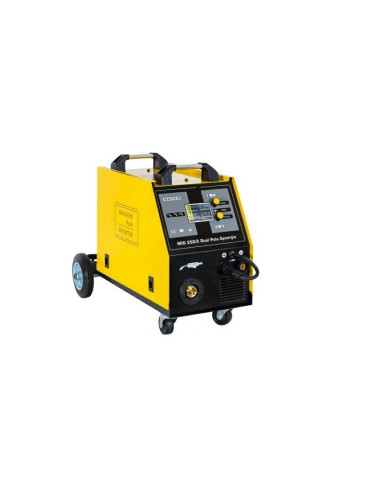 PÓŁAUTOMAT INWERTER MAGNUM MIG250 2 DUAL PULSE SYNERGIA, MMA, 230 400, 230V-200A 60%, 400V-250A 60%, 4X4, GP50, D300