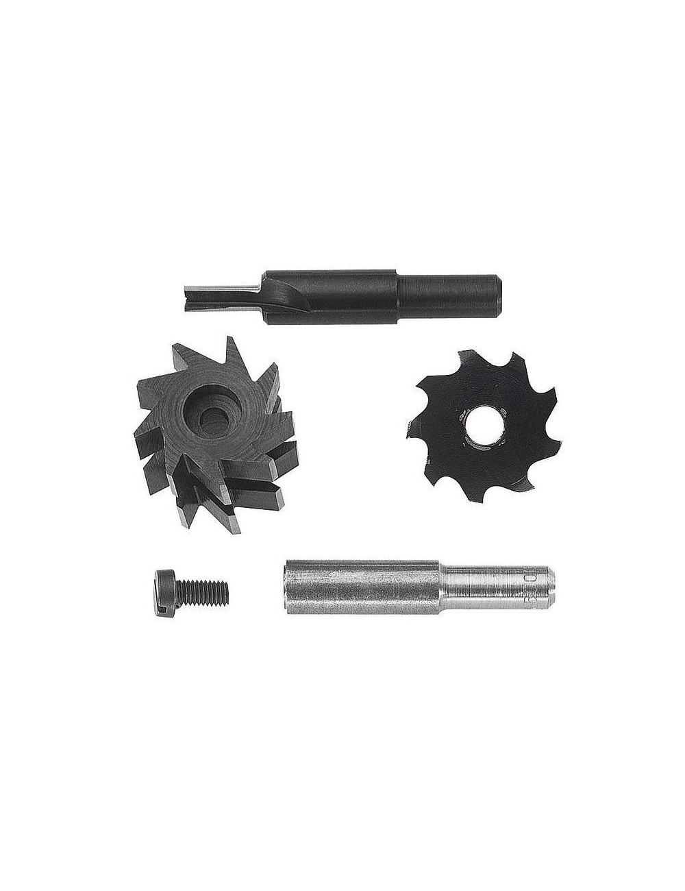 WOLFCRAFT ZESTAW FREZARSKI 4elem.