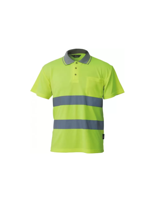 BETA KOSZULKA POLO OSTRZEGAWCZA M ŻÓŁTA PS01-BY