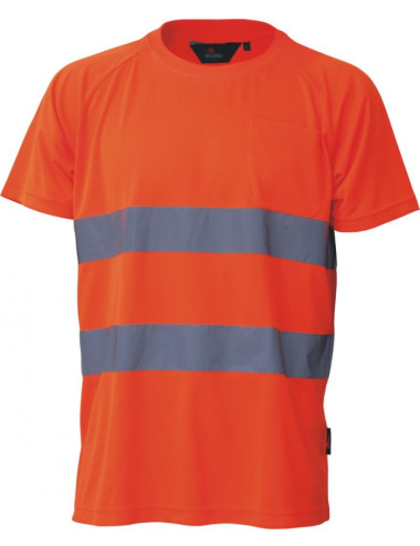 BETA T-SHIRT OSTRZEGAWCZY POMARAŃCZOWY XXXL