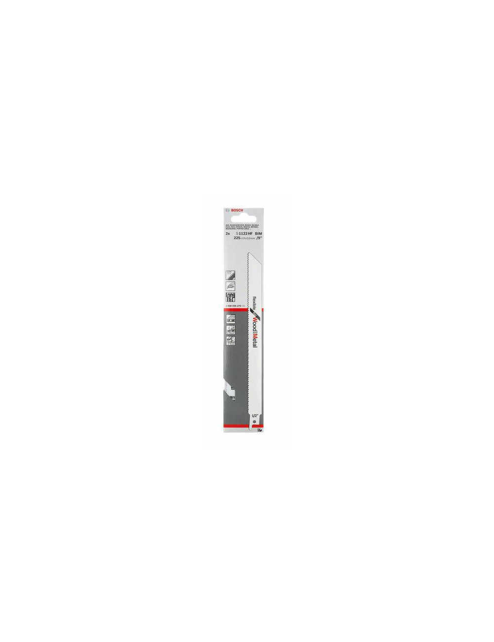 BOSCH BRZESZCZOT DO PIŁY SZABLASTEJ 1122 HF 2szt. 225mm