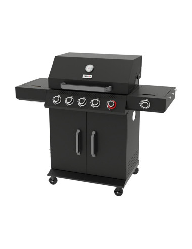 YATO GRILL GAZOWY YAO 5+1 19KW CZARNY YG-20031
