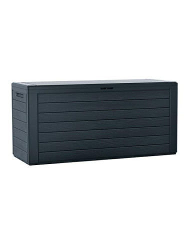 SKRZYNIA OGRODOWA 280L WOODEBOX ANTRACYT