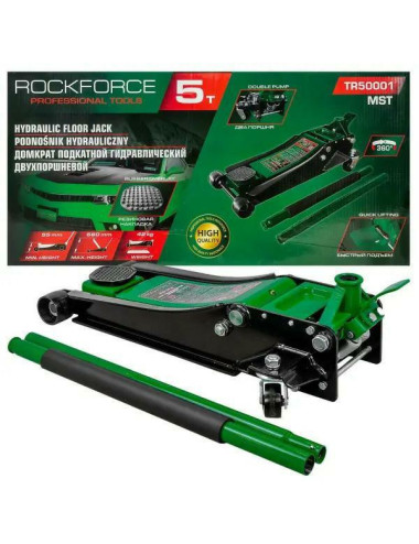 ROCKFORCE DŹWIGNIK "ŻABA" 5T 95-560mm NISKI PROFIL