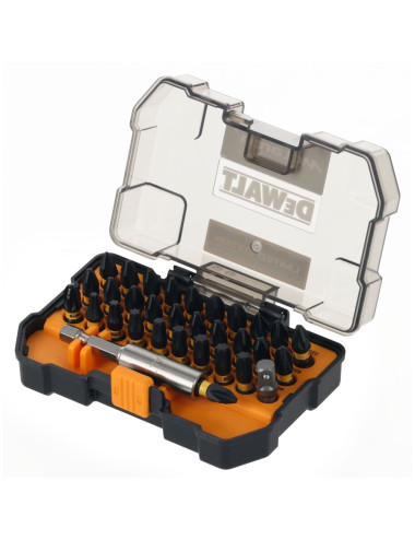 DEWALT ZESTAW KOŃCÓWEK FLEXTORQ 32cz. MCALREN