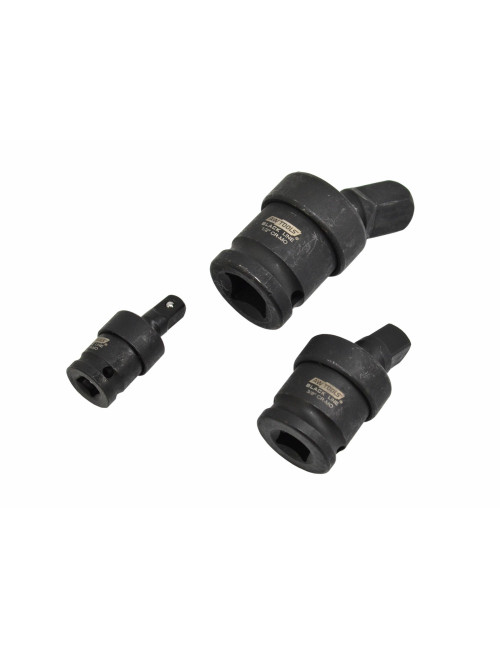 AWTOOLS ZESTAW PRZEGUBÓW UDAROWYCH 3szt. BLACK LINE